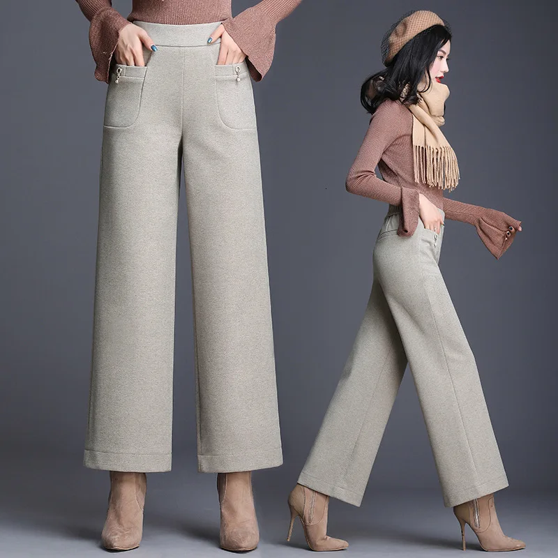 warm palazzo pants