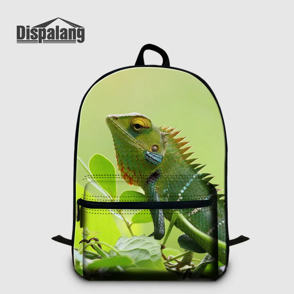 Backpack03 Мужской рюкзак для ноутбука, рюкзак для мальчика с изображением ящерицы, Детский Рюкзак Mochila Escolar, Холщовый Рюкзак для студентов, школьные сумки, дропшиппинг - Цвет: Backpack03