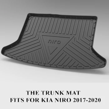 

For Kia Niro 2017-2020 Trunk Mats Customized Car Rear Trunk Storage Mat Cargo Tray Trunk Waterproof Protective Pads Mat