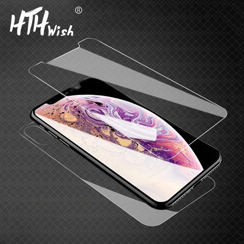 

Tempered Glass for iPhone 7 8 6 Plus X XR XS 11 pro Max Screen Protector 4 5s 10 protective glass on iPhone 7 8 6s Plus X glass