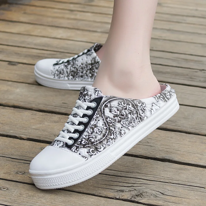 

2020 New Women Half Slippers Sneakers Summer EVA Slippers Casual Non-slip Women Sneakers Shoes Fashion Summer Slippers NVX170