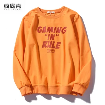 

Oversized Hip Hop Long Sleeve T Shirt Men Loose Punk Rock T Shirt Men Fashion Vintage T Shirt Aesthetic men clothes 2019 II50DX