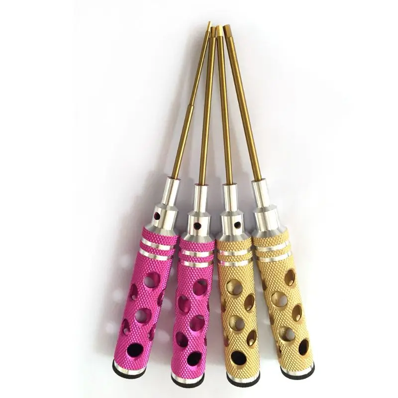 

4Pcs Hex Screw Driver Tools Kit Set for RC Helicopter Plane Car Screwdriver Set