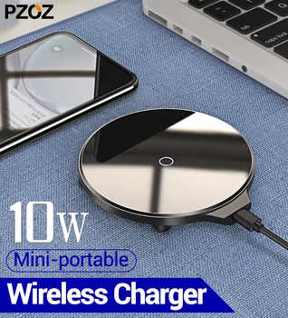 

PZOZ qi wireless charger for iPhone 11 X 8 pro max plus phone accessories Samsung S9 S10 charging station Wireless charging dock