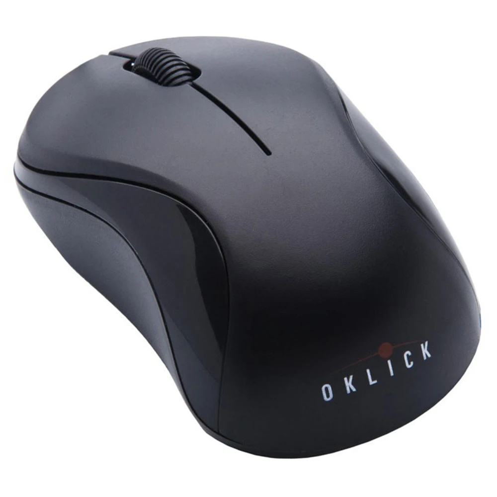 Мышь OKLICK 605SW, беспроводная, USB, черный