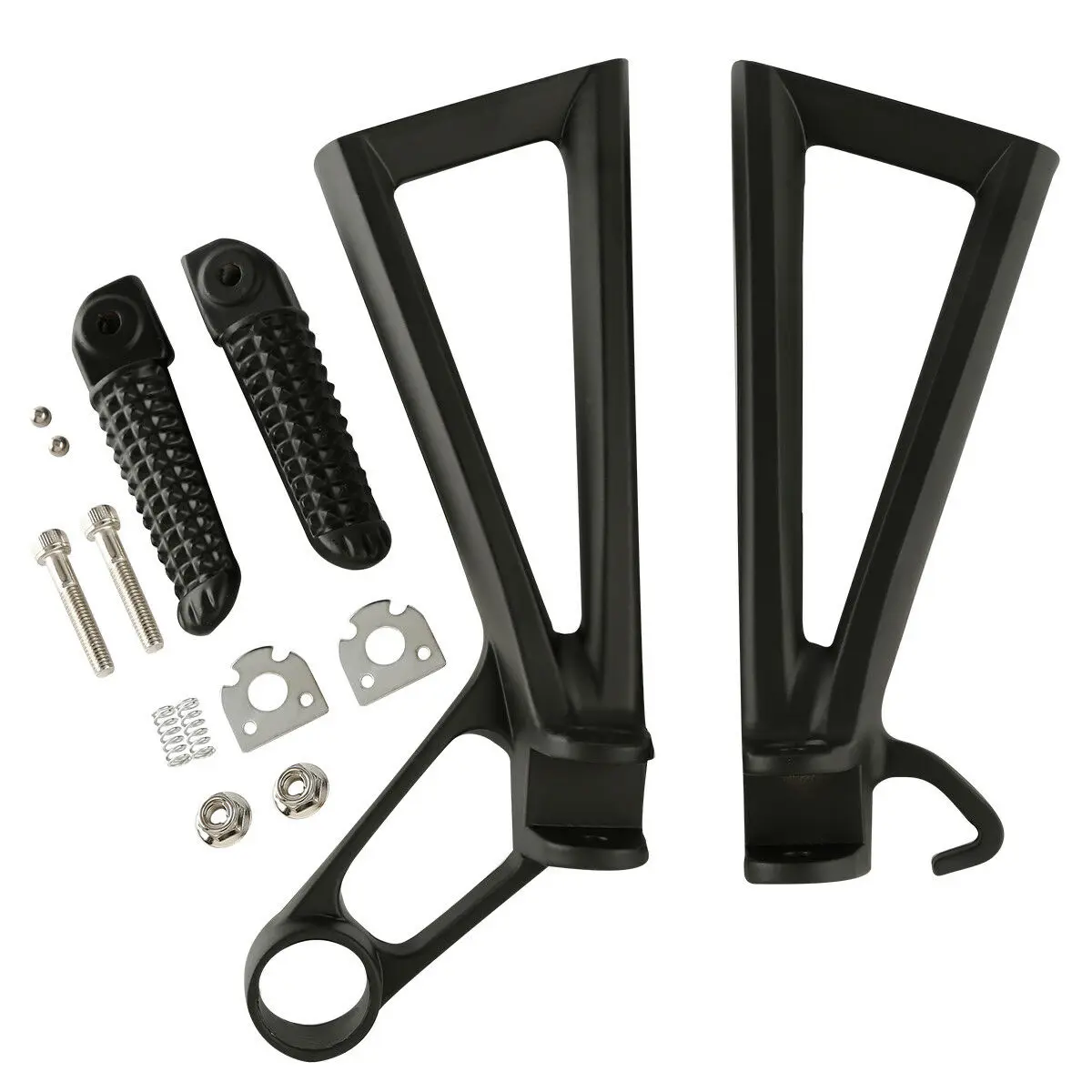 Мотоцикл Задняя Подножка для ног скобы для Yamaha YZF R6 2003-2005 2004 R6S 2006-2009 2007 2008