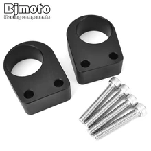 BJMOTO мотоцикл руль из алюминиевого сплава стояки Высота вверх адаптеры для Kawasaki Ninja 250 300 2013