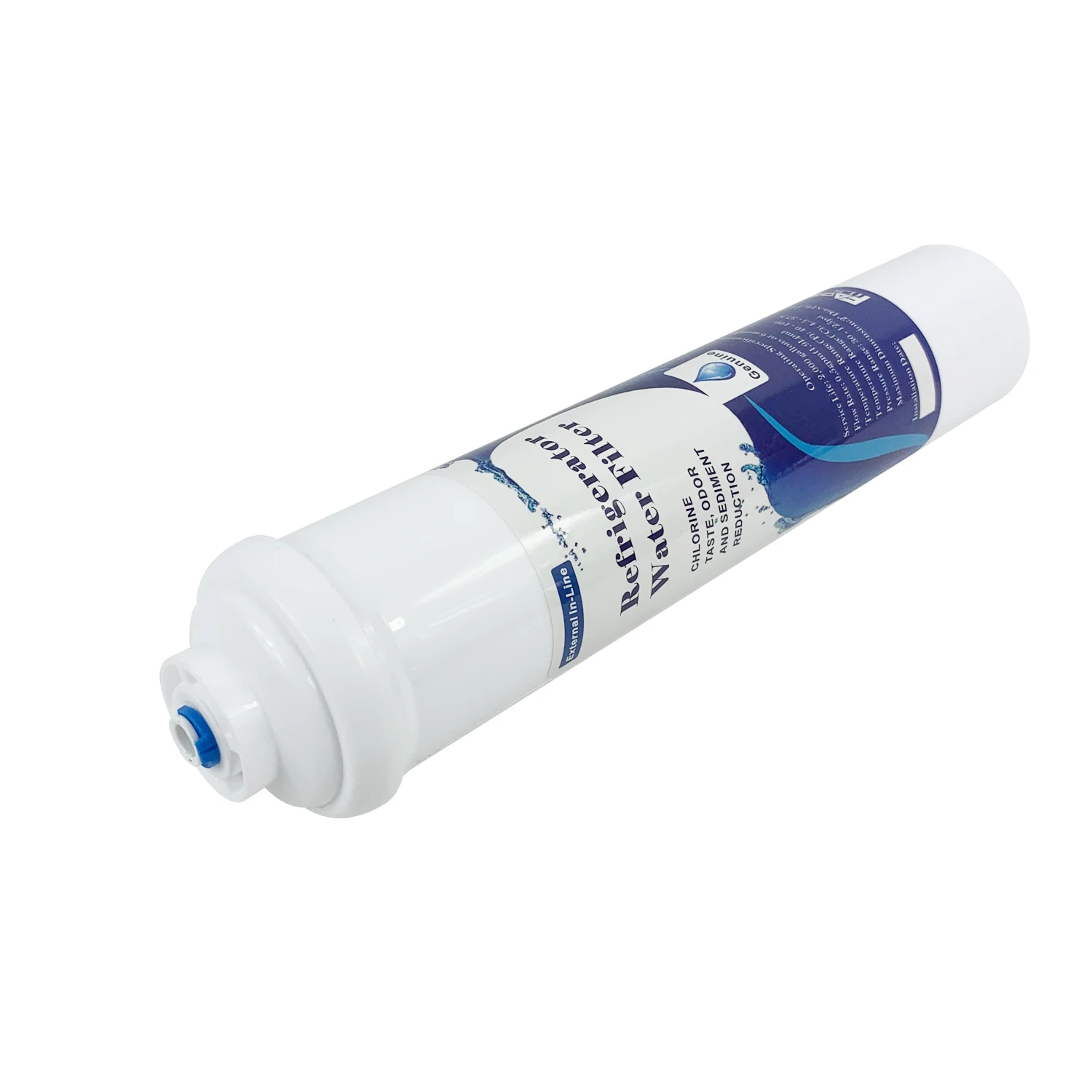 Replacement Exterior Refrigerator Icemaker Water Filter, Compatible with GE GXRTDR, Samsung DA29-10105J, Whirlpool WHKF-IMTO