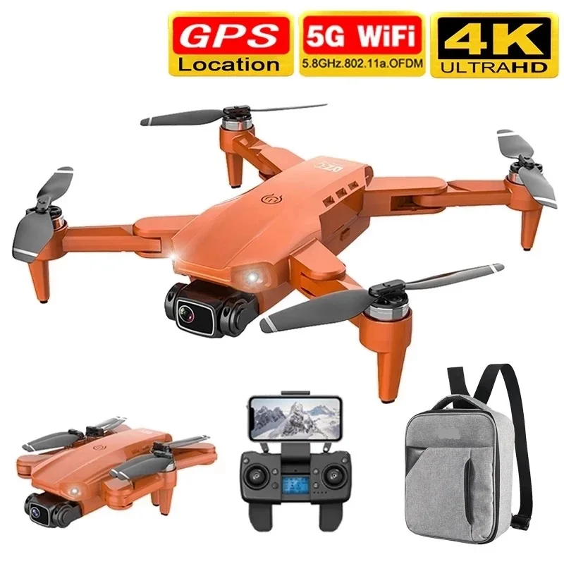 

Беспилотный летательный аппарат L900 Pro 5G GPS 4K Дрон с HD Камера FPV 28 мин Время полета бесщеточный двигатель, Квадрокоптер расстояние 1,2 км Профессиональный RC дроны