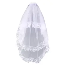 2 уровня свадебная вуаль цветок искусственный жемчуг бант цветочные кружева отделка свадебный головной убор