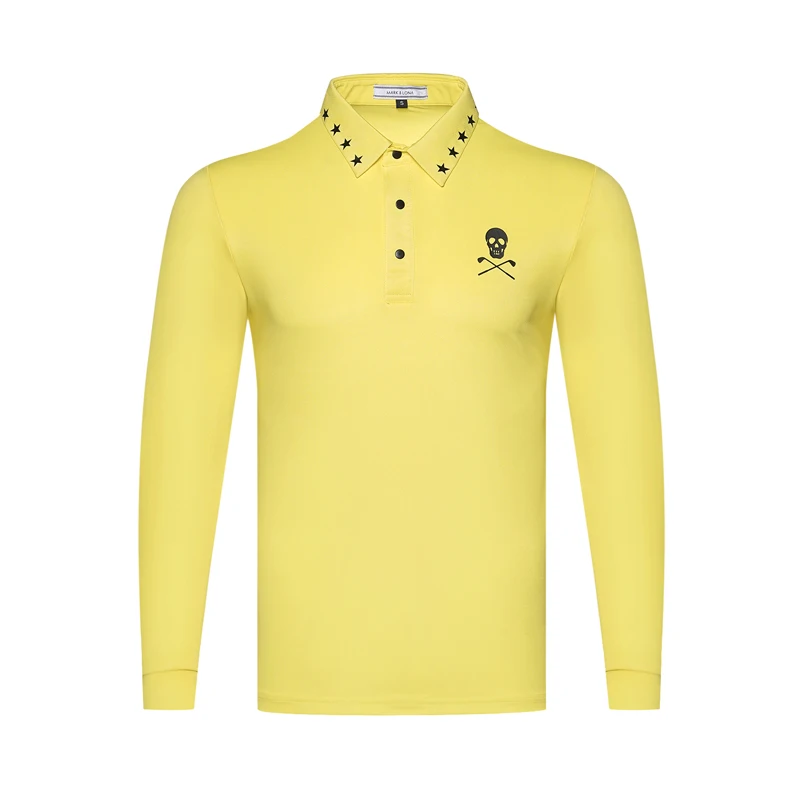 

Swirling New golf apparel men's long-sleeved T-shirt quick-drying breathable golf apparel free shipping