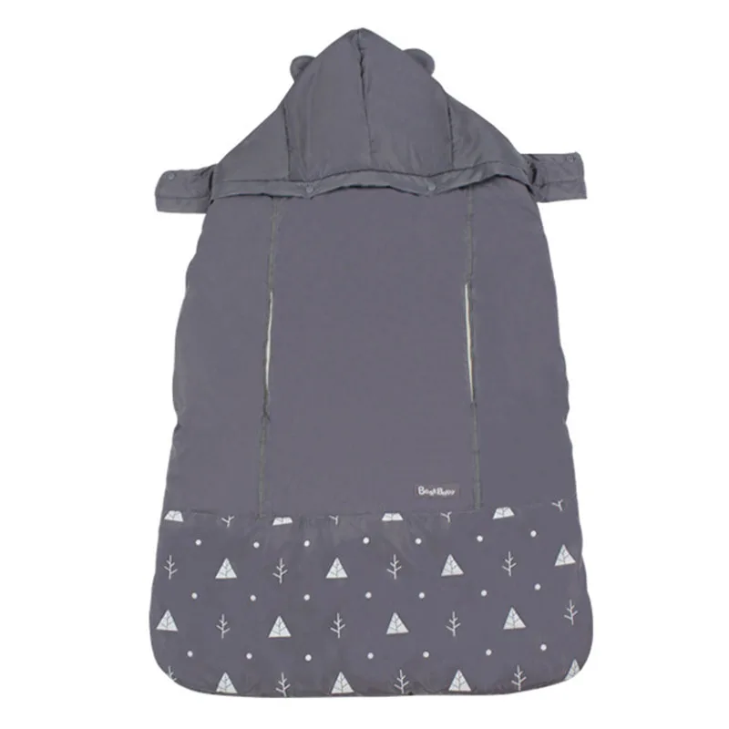 

BEST BABY Fashion New Baby Carrier Funtional Winter Cover Newborn Baby Warm Cover Backpack Windproof Cloak Blanket Wrap Sling