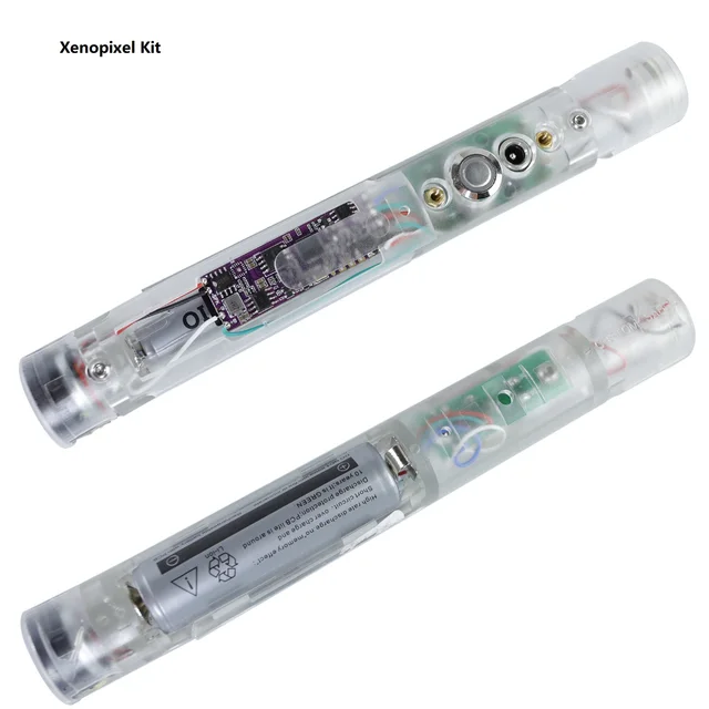 DamienSaber Lightsaber Smooth Swing Soundboard with Infinite Color Changing 12 Sound Fonts FOC Lock Up Light Saber Core 1