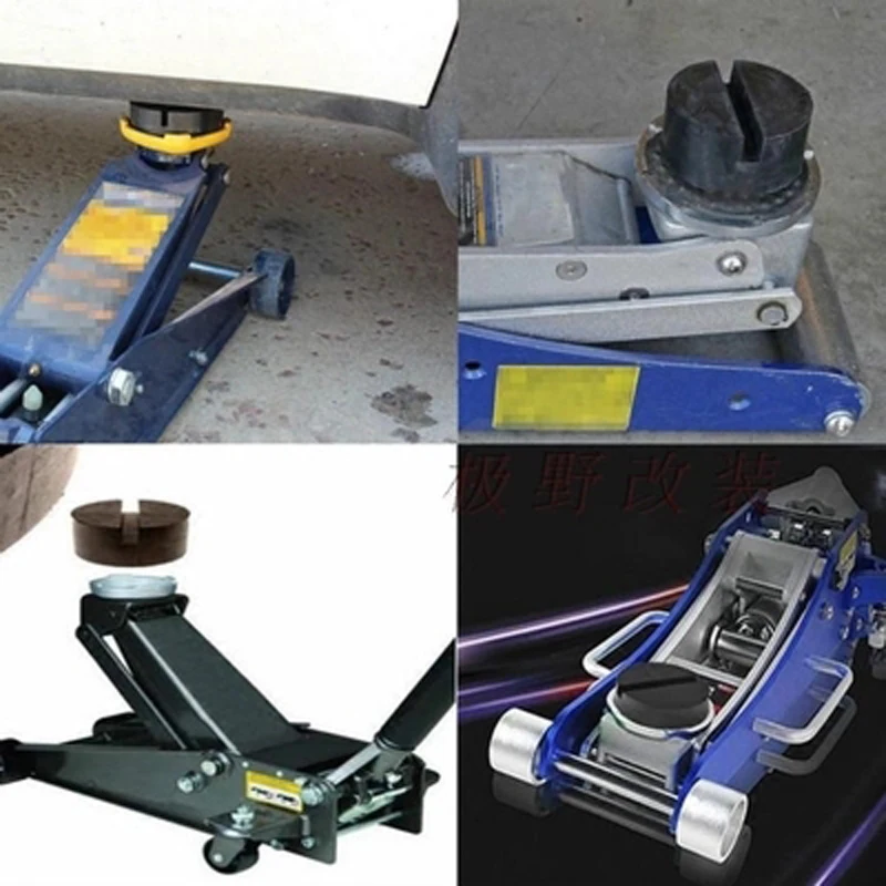 CHIZIYO 2pcs Diameter 75mm Car Jack Rubber Pad Chassis Protection