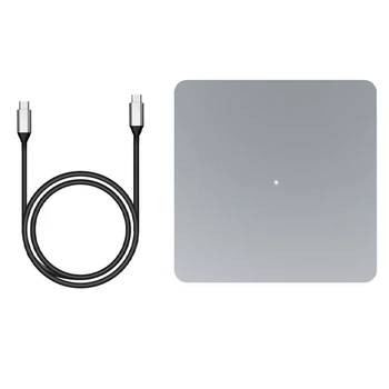 

USB C Hub 11-In-1Type C Adaptor HDMI VGA Aux RJ45 SD/TF USB 3.0 USB-C Ports Docking Station USB Splitter For PC