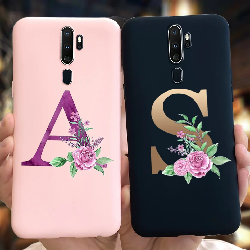 Flash Sale Funda protectora de silicona suave para Oppo A9, A5 2020, 26 letras, para OPPOA9, OPPOA5 A 5 A 9 ezYoMZb3MXE