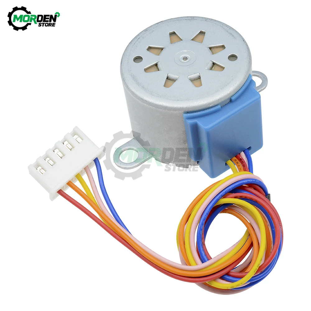 ULN2003 Driver Board Module + 28BYJ-48 5V/12V Reduction Gear Stepper Motor 4 Phase Step Motor for Arduino 1 Set