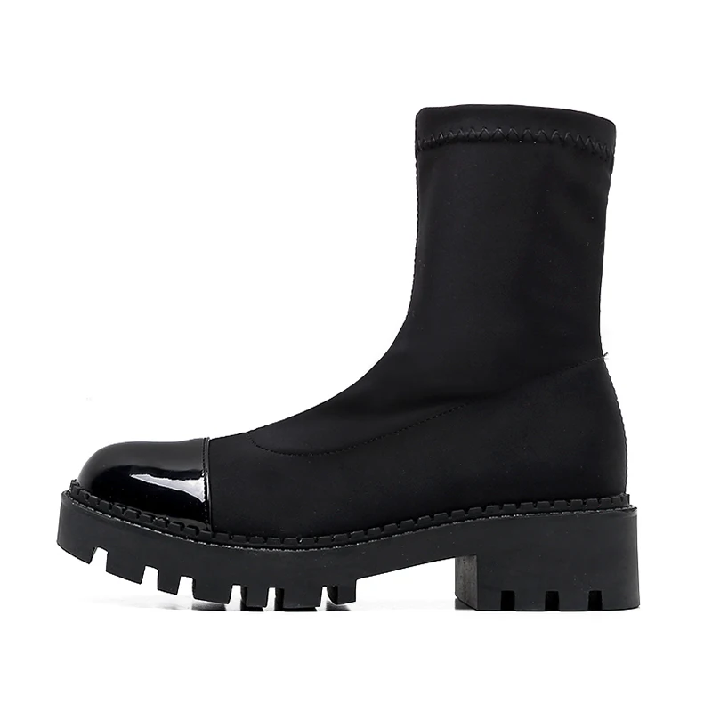 2019 г. Роскошные женские дизайнерские атласные ботинки до лодыжки пикантные на