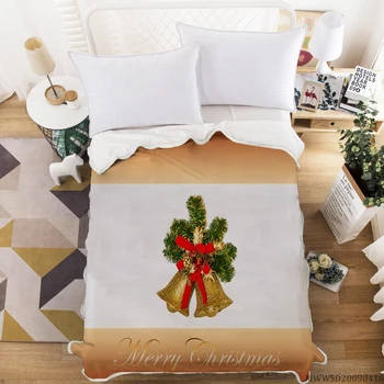 

Jingling Bell Design Blanket 3D Highend Blanket High Quality Creative Bed Gift For Kids Bedroom Decoration