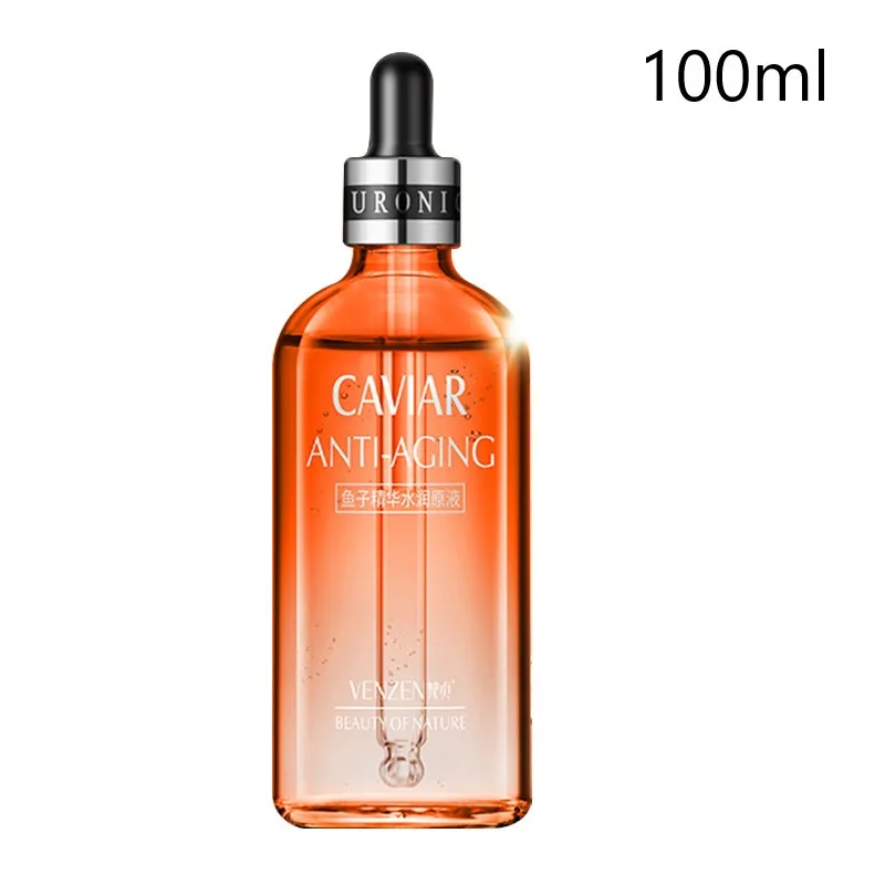 Caviar Essence 15/100 мл Гиалуроновая кислота уход за кожей лица Сыворотки масло Управление отбеливание сокращение пор эссенция для лица увлажняющий косметические средства по уходу за кожей лица Сыворотки - NET WT: Caviar Essence
