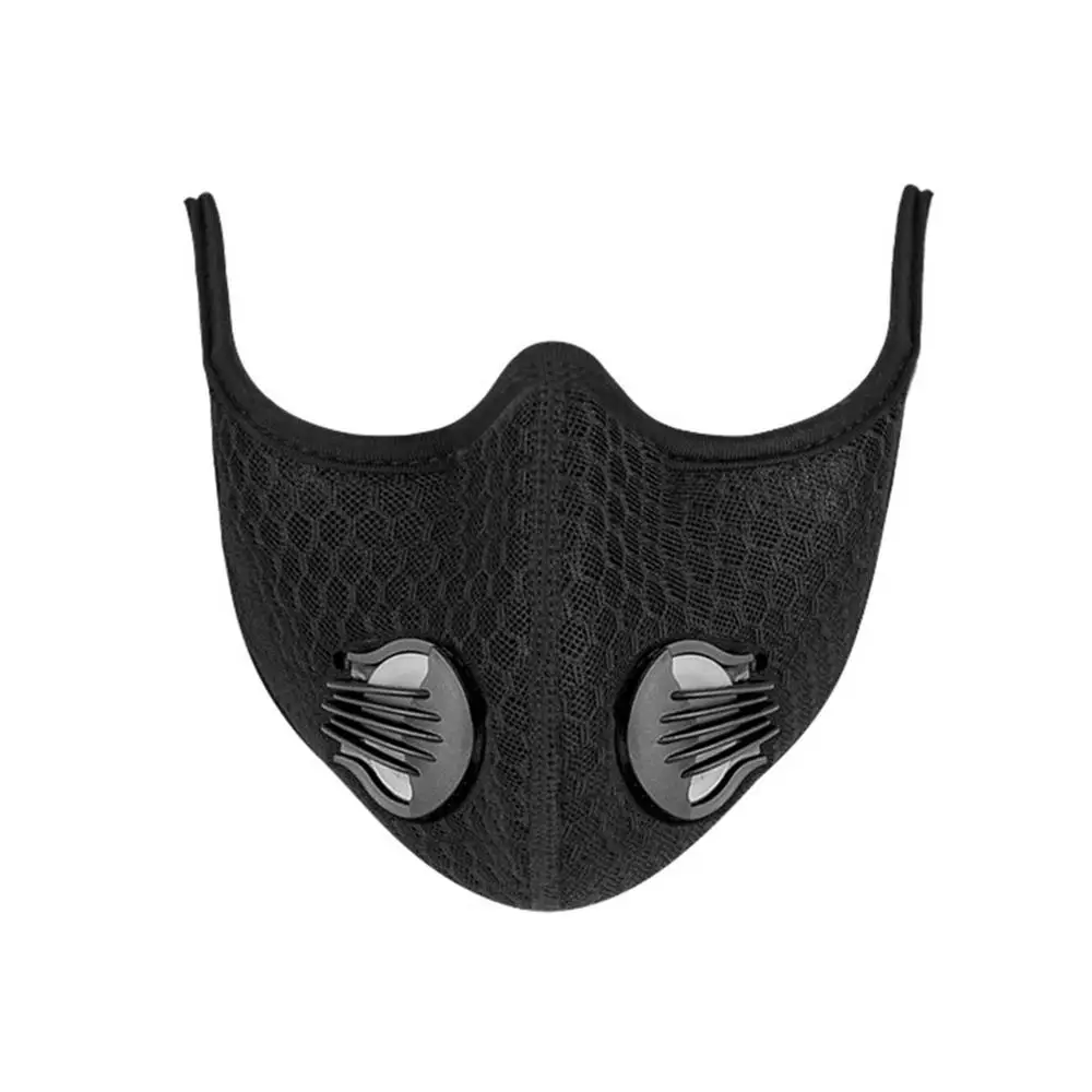 

Dust Mask With Activated Carbon Filter High Efficiency Filtration Light And Breathable Mesh Materials 1 Pcs