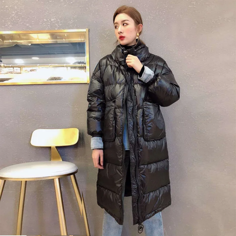 Зимнее пальто Для женщин 2019 новая зимняя куртка мода женский пуховик белого