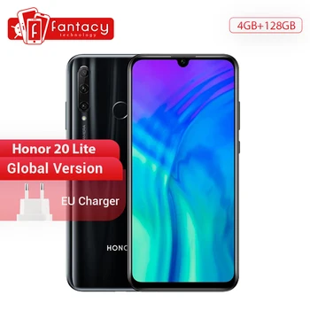 

Global Version Honor 20 Lite Smartphone 4GB 128GB 32MP Front Camera Kirin 710 Octa Core Face ID 24MP Rear Camera Google Play OTA