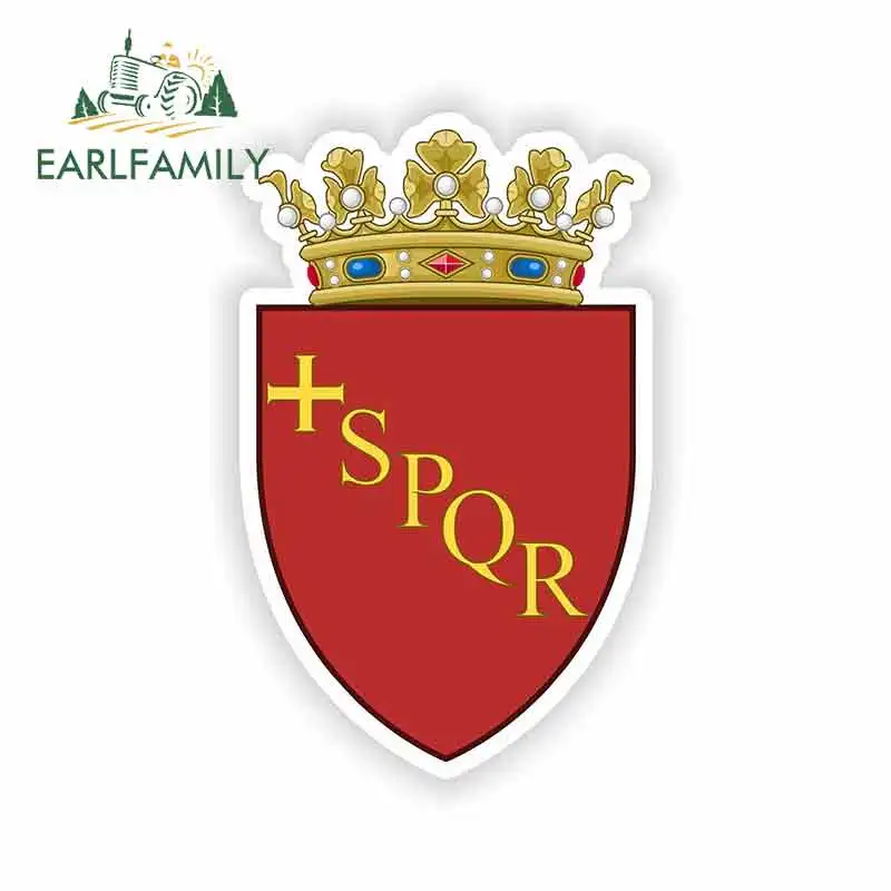 EARLFAMILY 13cm x 7.8cm For Rome City Coat Of Arms Anime Wrap Sticker Vinyl Decal Car Truck Pinup Assessoires | Автомобили и