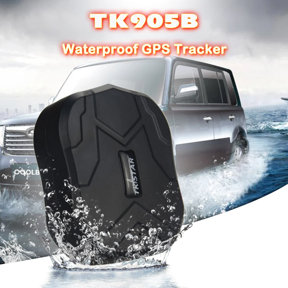 GPS-трекер TK905B автомобильный водонепроницаемый с большим аккумулятором 150 мАч |