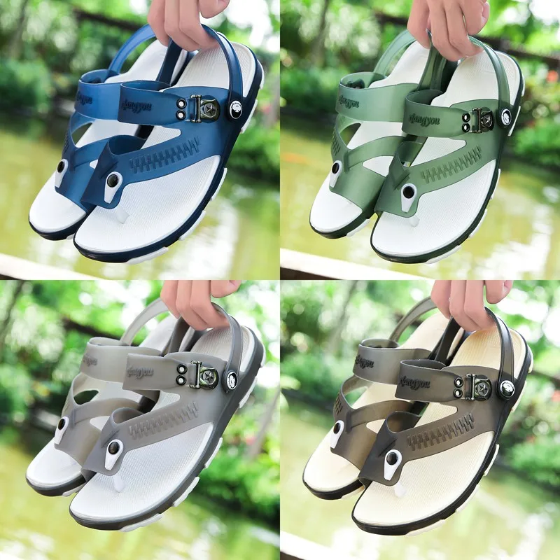 Original Garden Flip Flops Quick Drying Water Shoes Men Jelly Sport Summer Beach Aqua Slipper Outdoor Sandals Hombre Sea Shoes