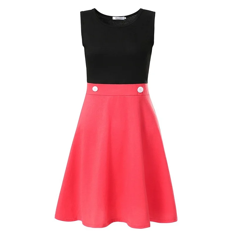 Mother Dress Only MUABABY для девочек с изображением Микки Мауса; расклешенное платье принцессы; одежда для мамы и дочки; Повседневный Сарафан; Туника; праздничный костюм на Хэллоуин - Цвет: Mother Dress Only