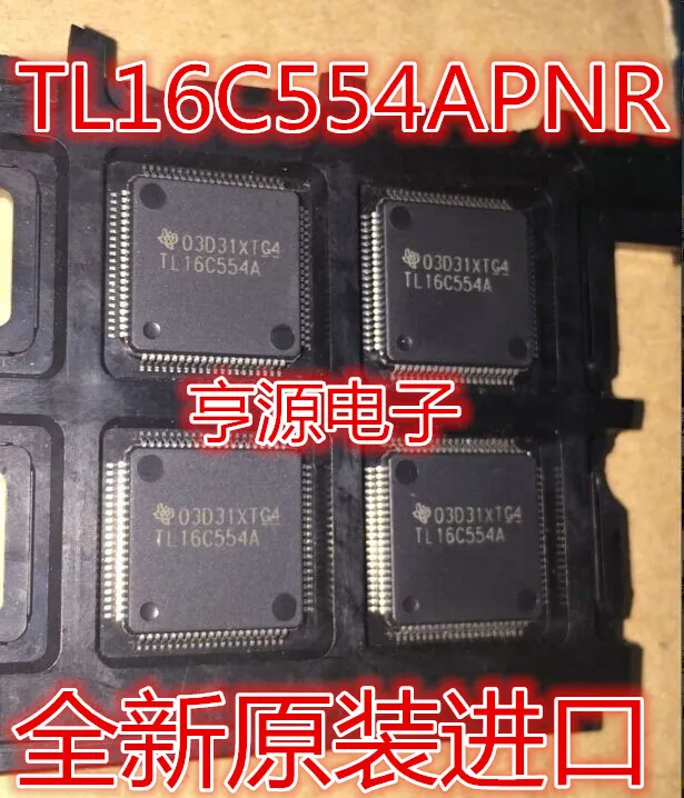

5pcs/lot TL16C554APNR TL16C554APN TL16C554A QFP-80