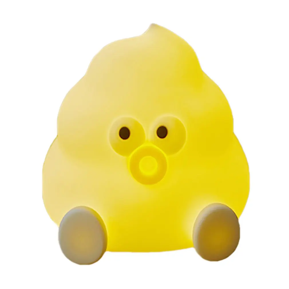 Led Poop ночник декоративное освещение для дома креативная атмосфера огни Мода Профессиональный красивый
