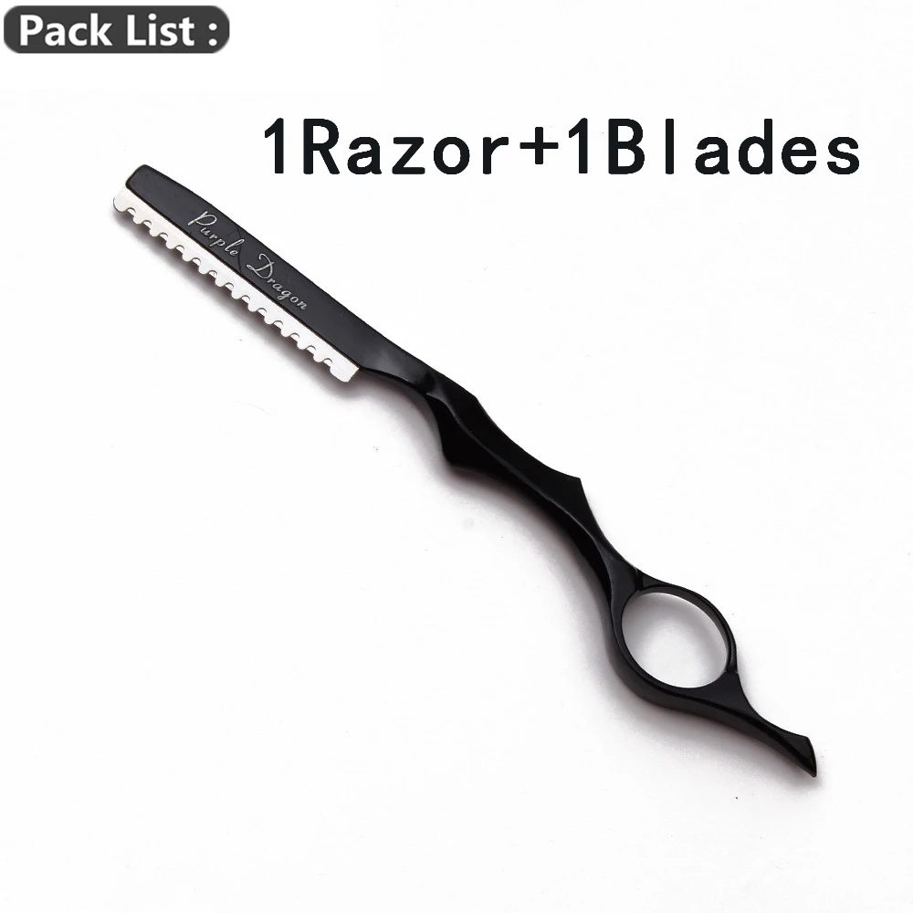 Парикмахерские ножницы Профессиональный фиолетовый дракон 5 &quot6&quot японский 440C