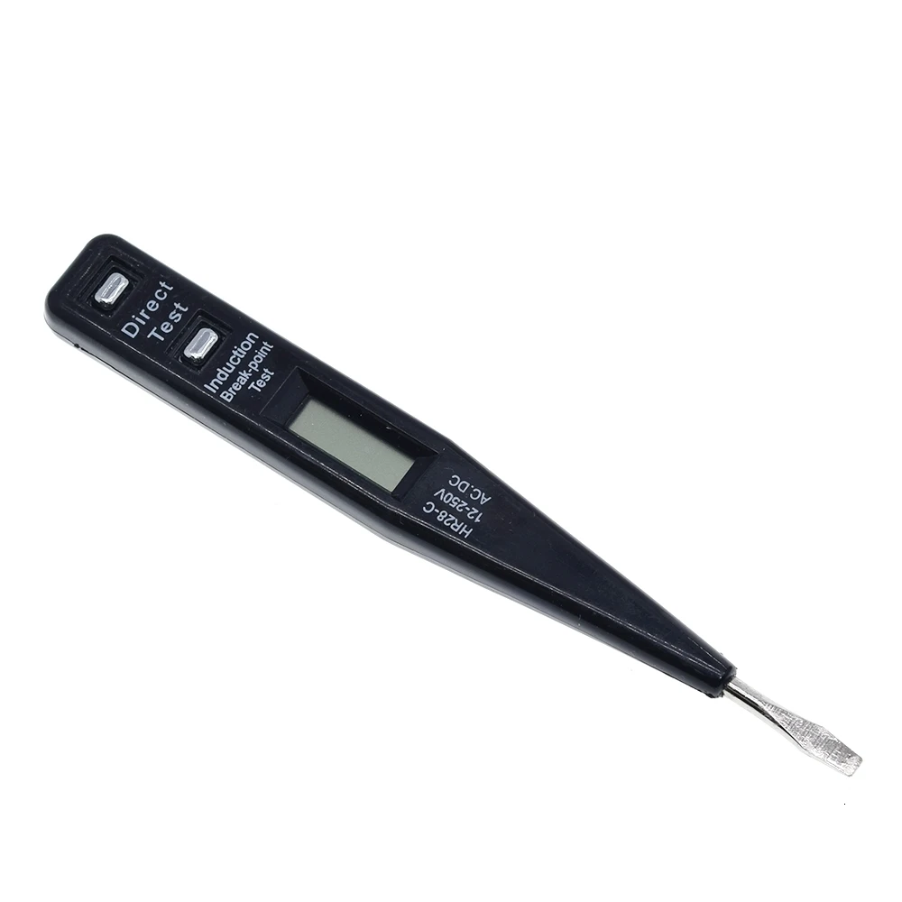 Electric Indicator Voltage Meter Digital Voltmeter 12V-250V Socket Wall AC/DC Power Outlet Detector Sensor Tester Pen