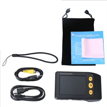 

3.5 Inch LCD Display Low Vision Video nifier Electronic Reading Aid, Digital Handheld Portable Video nifier