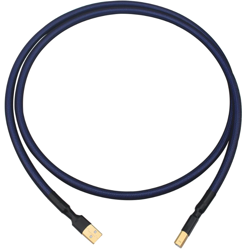 6n Occ High Quality Silver Plated Usb A To B Dac Hifi Digital Audio