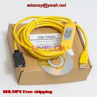 DHL/EMS 10 шт. Кабель для программирования USB-CN226 для Omron CS/CJ CQM1H CPM2C PLC Поддержка WIN7 vista-A5