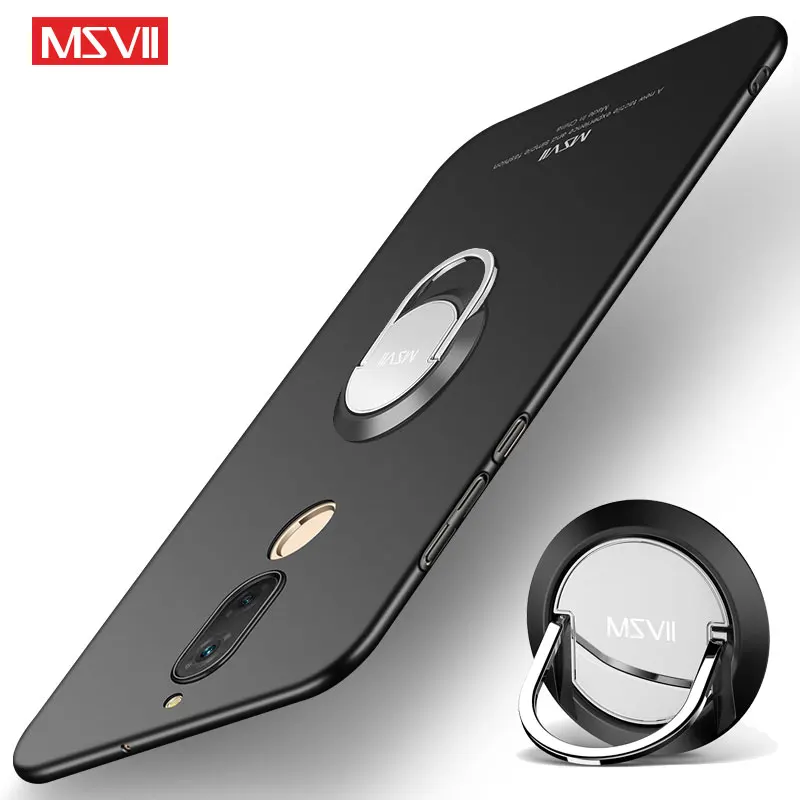 Чехол MSVII для Redmi 5 6 7 8 Pro тонкий чехол-накладка с кольцом пальцев Xiaomi чехол