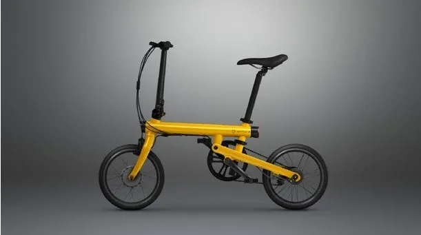 Цвет: желтый Электровелосипед Xiaomi MiJia QiCycle по всей России - Цвет: Цвет: желтый