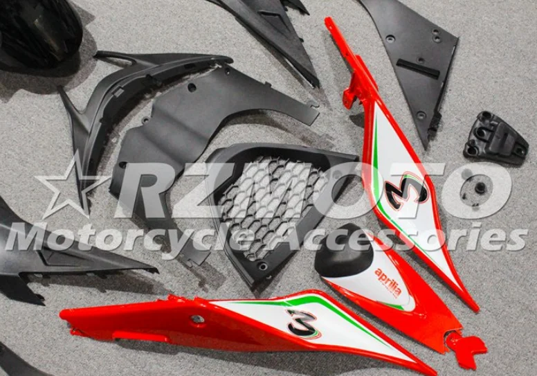 Литьевая Форма ABS Обтекатели комплект подходит для Aprilia RSV4 1000 2009- 09 10 11 12 13 14 на заказ красный черный