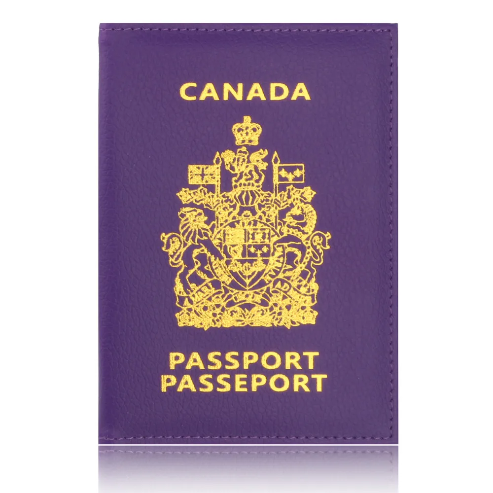Канада Обложка для паспорта держатель для карт кошелек многофункциональная сумка Обложка на паспорт держатель протектор кошелек Бизнес держатель для карт s