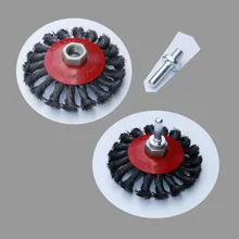 Плоское полировочное колесо для удаления ржавчины проволочные катушки шлифовальные диски дисковые кручения с округленным