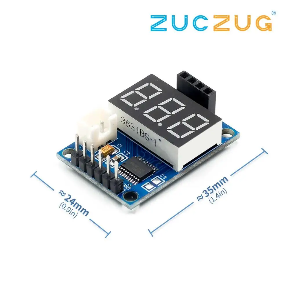 Ультразвуковая плата управления измерением расстояния HC-SR04 тестовая плата дальномер цифровой дисплей последовательный выход
