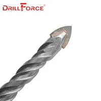 Drillforce – jeu de 5 mèches pour le béton, le carrelage, le verre, la céramique, 6/8/10/12mm, embout en carbure, SDS Plus foret pour la maçonnerie, 160mm 2