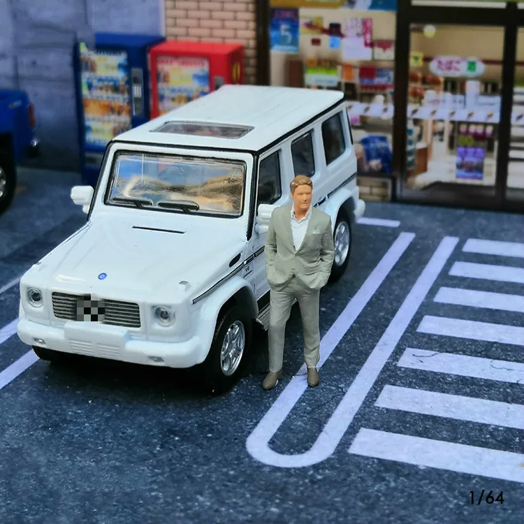 Масштаб 1:64 полимерный миниатюрный герой искусственный злодей базовая коллекция
