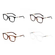 Lunettes rétro œil de chat pour femmes, 1 pièce, monture de lunettes de marque, Anti lumière bleue, pour ordinateur, monture lunettes, myopie
