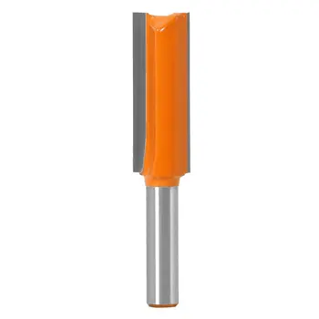 

1 pcs 8mm shank template mortise router bit straight reamer cleaning trimmer flush cut carpentry spike cutter Neutral / for wood