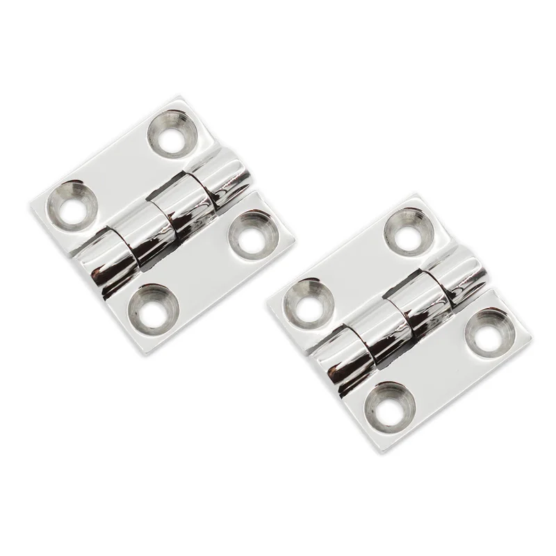 

Hinges Heavy Duty,Marine Grade 316 Stainless Steel Butt Hinges for Yacht,Steamship, Ships,Cruises,Boats,RVS 2Pack 38x38x4.5mm