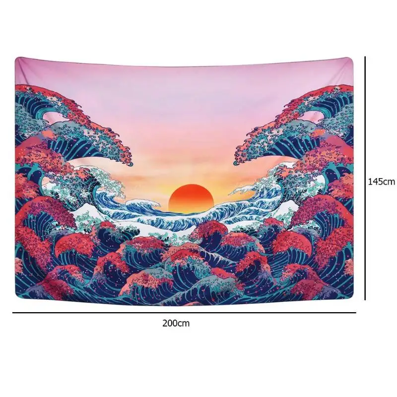 Ocean06 Мандала пледы коврик гобелен из полиэстера комфорт Горячая тренд личности ковер на стену одеяло йога коврик - Цвет: Ocean06